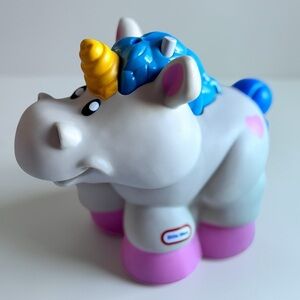 Little Tikes Unicorn Musical Toy White Pink Blue Toddler Toy